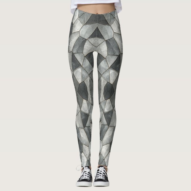 Reflective Illusion Leggings (Front)