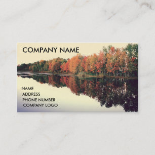 Reflective Lake Business Cards