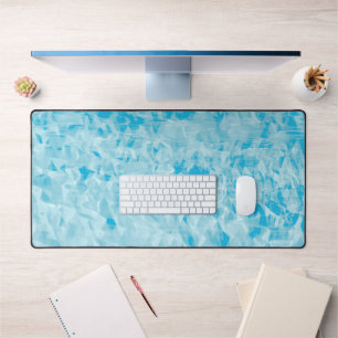 Reflective Pool Water Art Abstract Desk Mat Pad