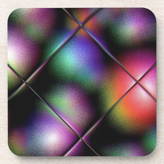 Reflective Tiles Coaster (Front)