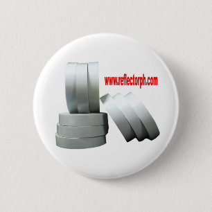 Reflector Reflective Grey Tape Reflectors 6 Cm Round Badge