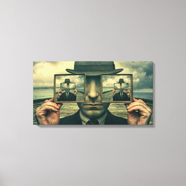 Reflexivity  canvas print (Front)