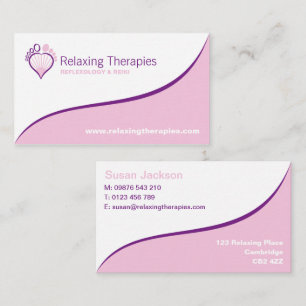 Reflexologist Business Card
