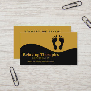 Reflexology Business Card