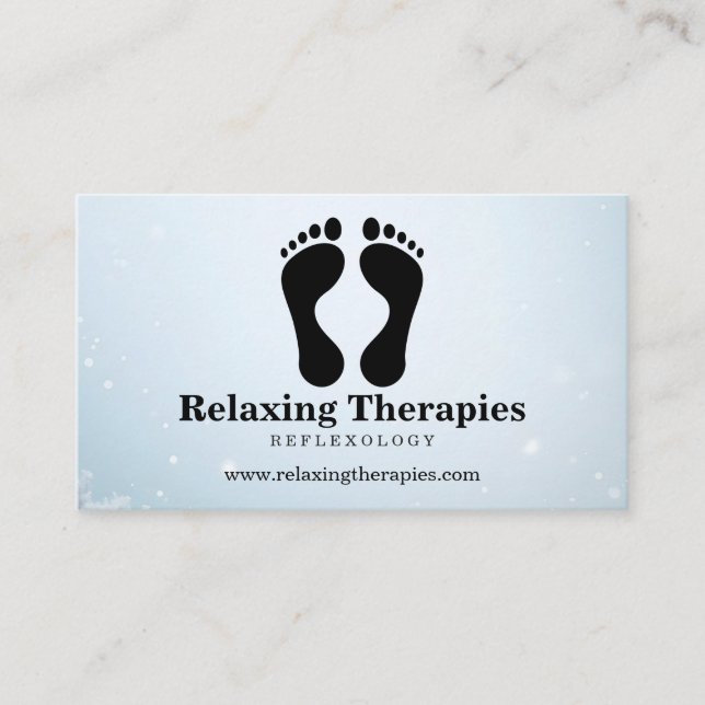 Reflexology Business Card (Front)