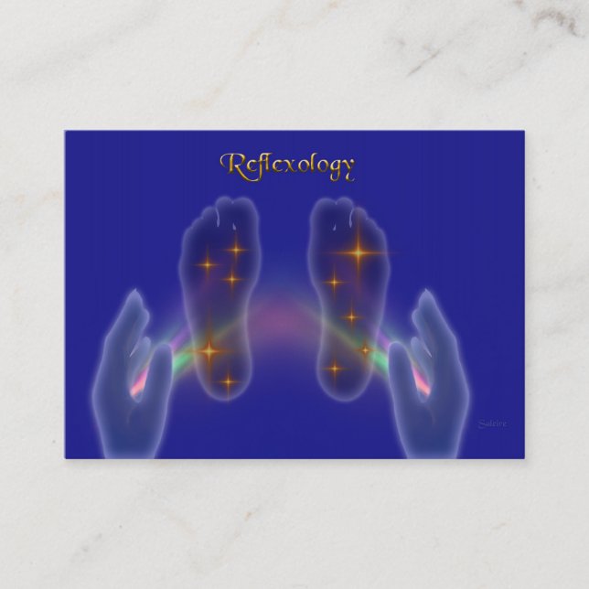 Reflexology Business Card (Front)