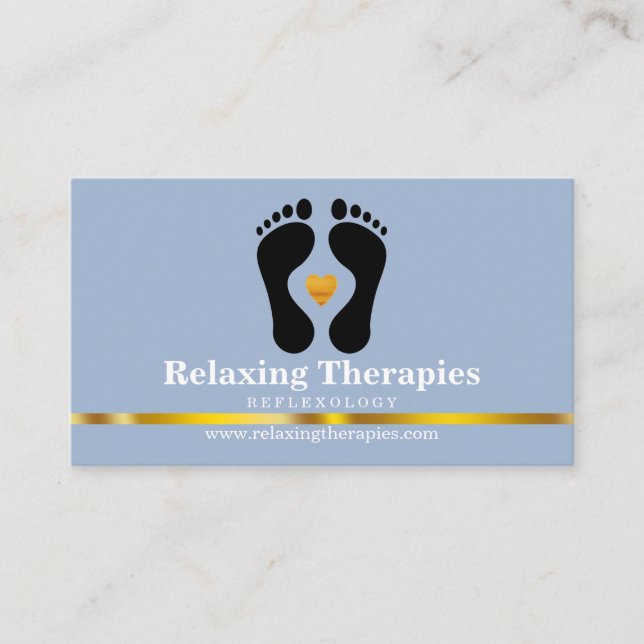 Reflexology Business Card (Front)
