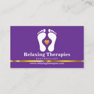 Reflexology Business Card