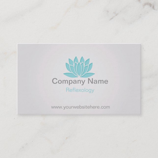 Reflexology Business Card (Front)