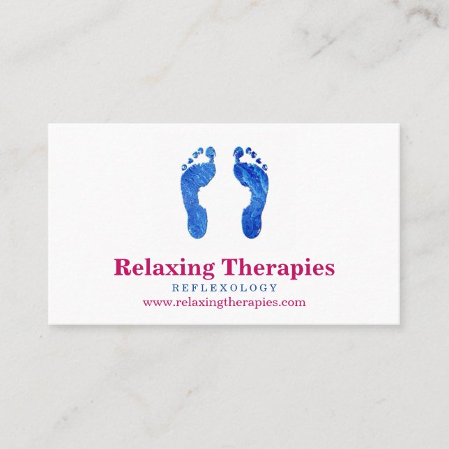 Reflexology Business Card (Front)