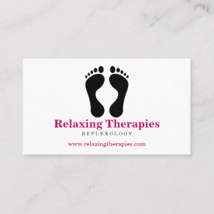 Reflexology Business Card