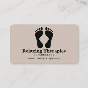 Reflexology Business Card
