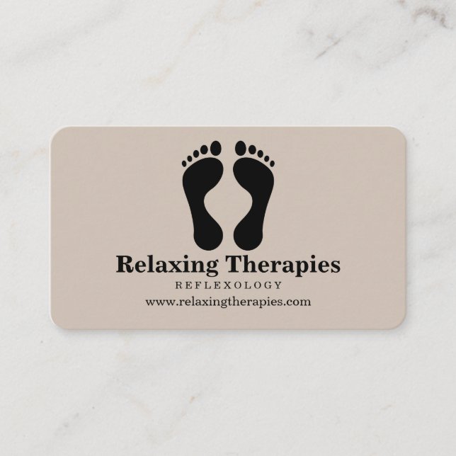 Reflexology Business Card (Front)
