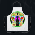 reflexology foot map apron<br><div class="desc">reflexology foot map Shiatsu japanese foot reflexology massage.</div>