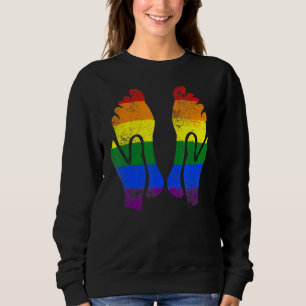 Reflexology Lgbt Flag Reflexologist Lgbtq Massage Sweatshirt