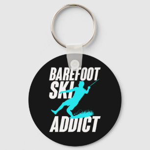 Refoot Ski Addict Humorous Refooter Water Sport  Key Ring