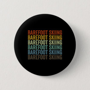 Refoot Skiing Sports Retro 6 Cm Round Badge