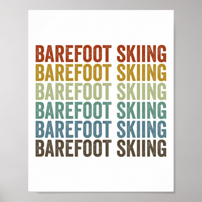 Refoot Skiing Sports Retro  Poster (Front)