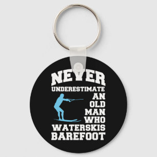 Refoot Water Skiing Water Ski Water Skier Key Ring