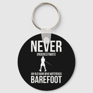 Refoot Water Skiing Water Skis Key Ring