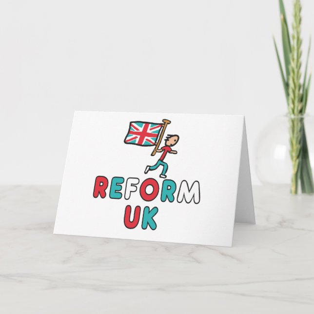 Reform UK Card (Front)