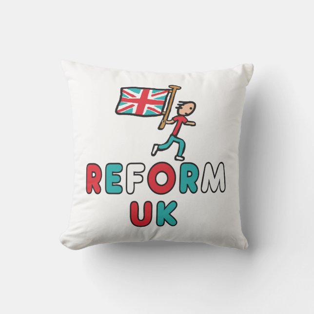 Reform UK Cushion (Front)