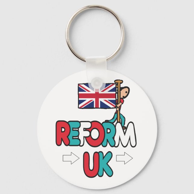 Reform UK Key Ring (Front)