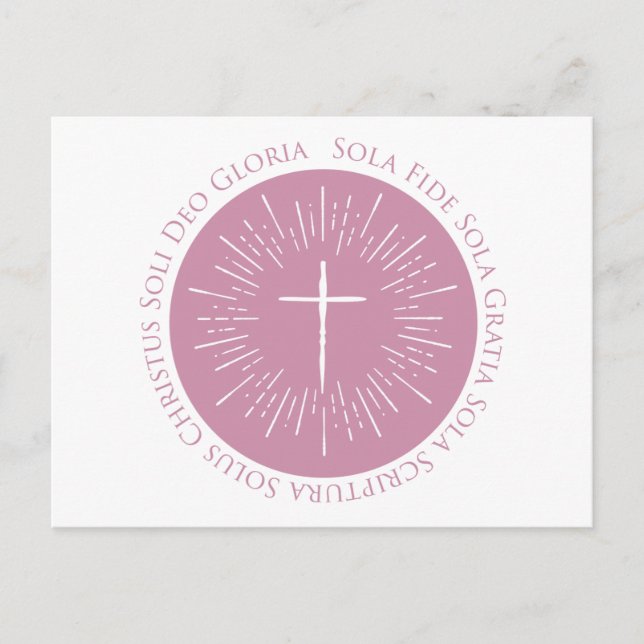 Reformation Anniversary 500 Years 1517 - 2017 Postcard (Front)