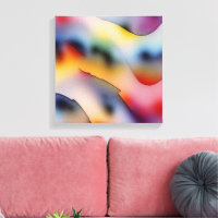 "Refracted Waves" Contemporary Abstract Art