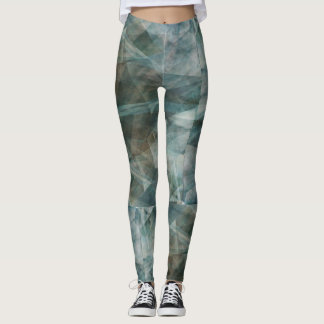 Refraction Action Digital Art Leggings
