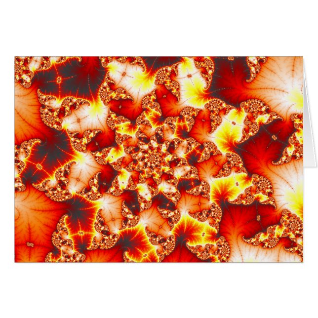 Refractive Heat - Fractal Card (Front Horizontal)