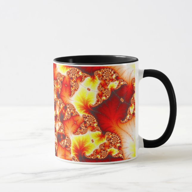 Refractive Heat - Fractal Mug (Right)