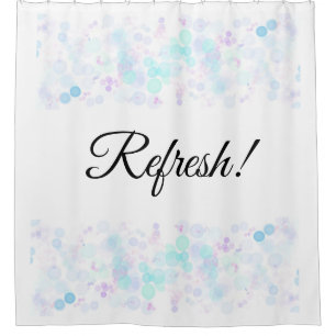 Refresh shower curtain