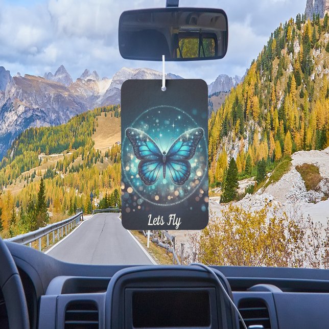 Refresh Your Ride with Grace: Fly like Butterfly Car Air Freshener (Creator Uploaded)