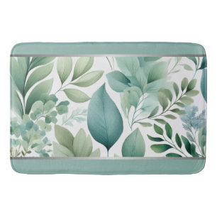 Refreshing Leaves Bath Mat