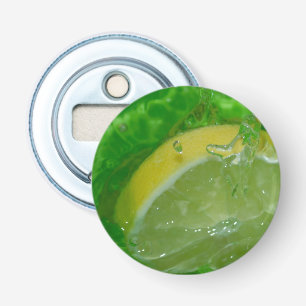 Refreshing Lemon Splash Bottle Opener