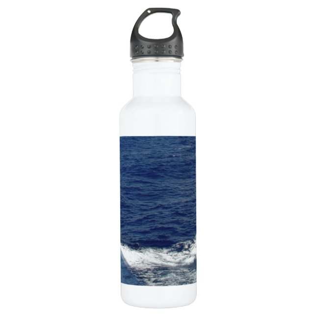 Refreshing Ocean Waves 710 Ml Water Bottle (Front)