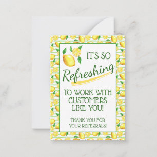 Refreshing Summer Lemon Pop By Card