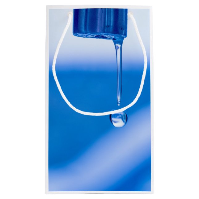 Refreshing Water Drop Nature Gift Bag (Back)