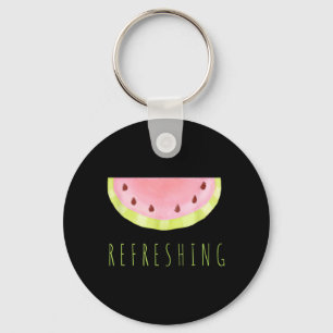 Refreshing Watermelon Key Ring