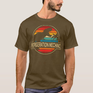 Refrigeration Mechanic Dinosaur T-Shirt