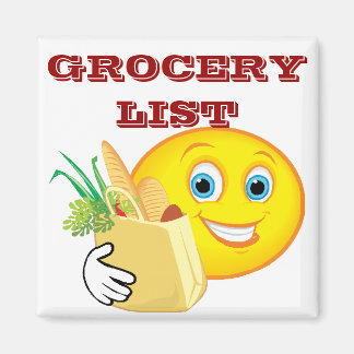 Refrigerator Magnet, groceries Magnet