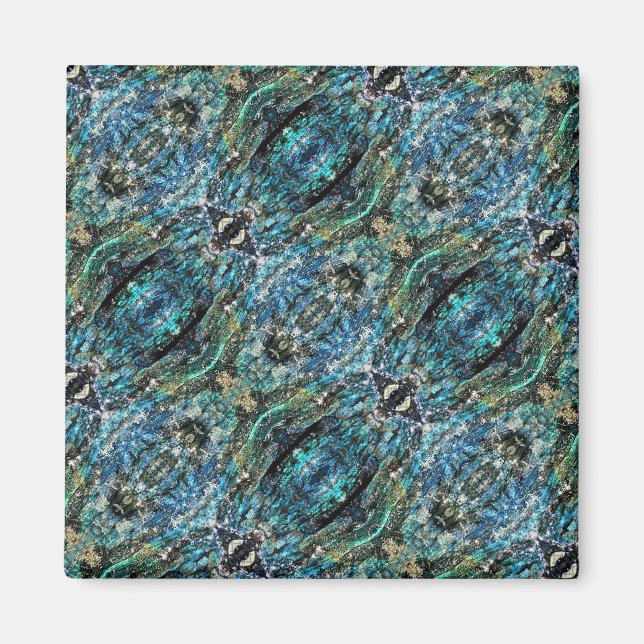 Refrigerator Magnet Labradorite (Front)