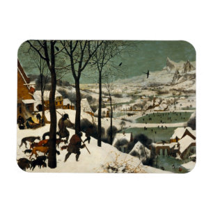 Refrigerator Magnet The Hunters in the Snow Bruege