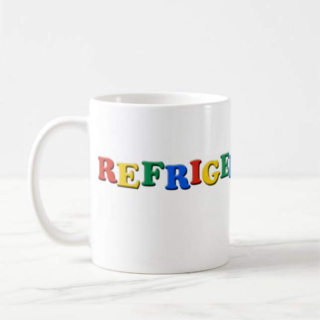 RefrigeratorArtist.com Mug (Left)