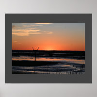 Refuge Waterscape Sunset Poster