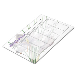 Refuge Weekly planner sheets Notepad