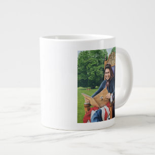 Refugee from England 1975 Large Coffee Mug