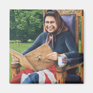 Refugee from England 1975 Magnet