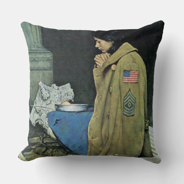Refugee Thanksgiving Cushion (Front)